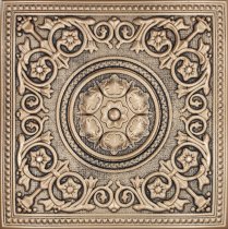 These ceiling tiles are finished in antique design and are made of uniform extruded polystyrene foam. With this technology, it is possible to obtain smooth and even surface. They will give your ceiling an extremely attractive look. Additionally, the tiles 20″x20″ Majesty Antique Bronze Ceiling Tiles